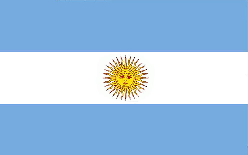 Flagge Argentinia Flag