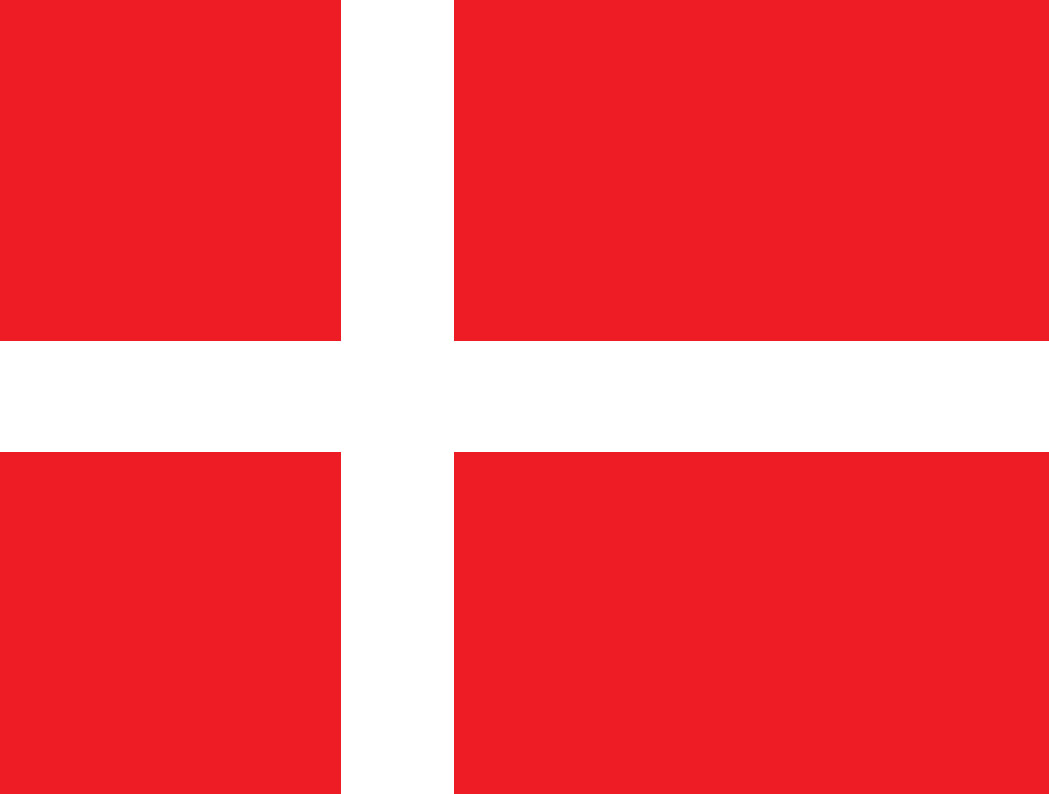 Dansk Flag Daenemark Fahne