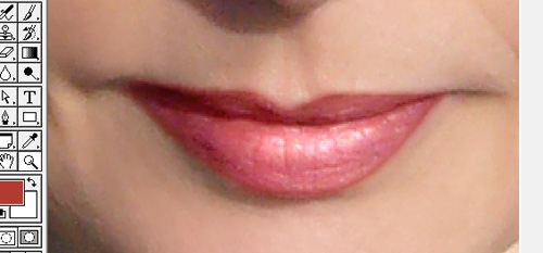 Beauty mouth Lips glamour retouche